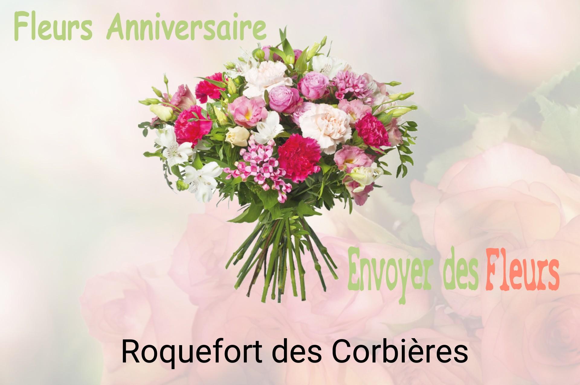 Bouquet de fleurs d’anniversaire livré à Roquefort-des-Corbières